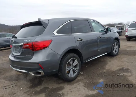 2019 Acura Mdx Standard from USA, damaged, VIN 5J8YD4H35KL027274